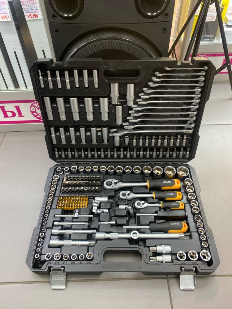 Набор инструментов JCB 216пр