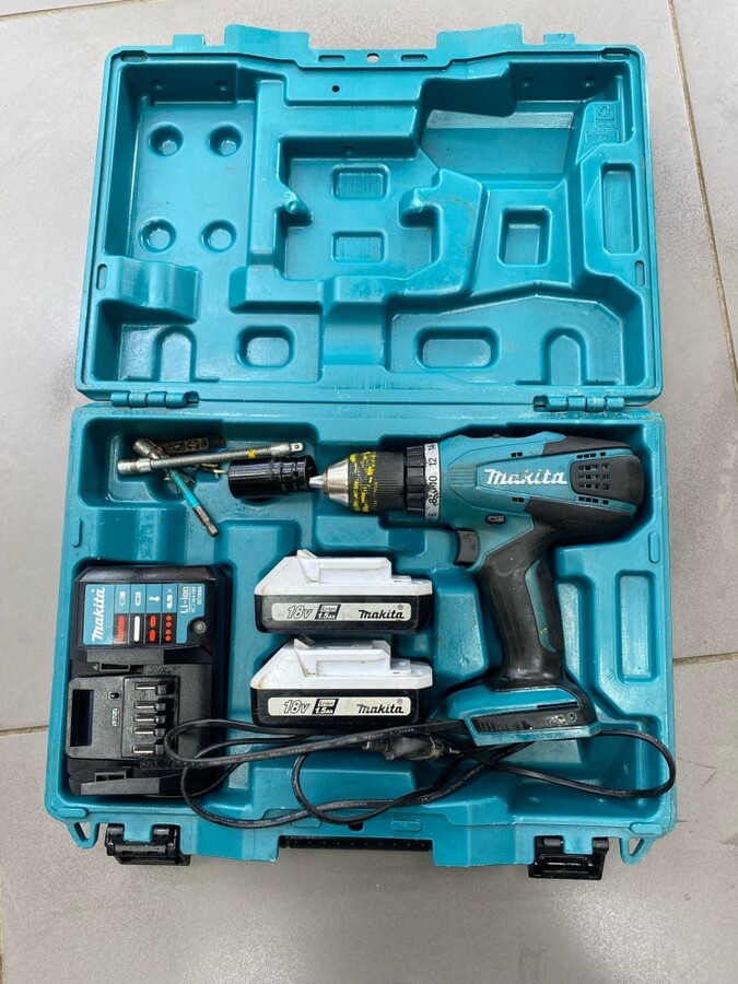 Шуруповерт Makita DF457D 2 akb + ЗУ